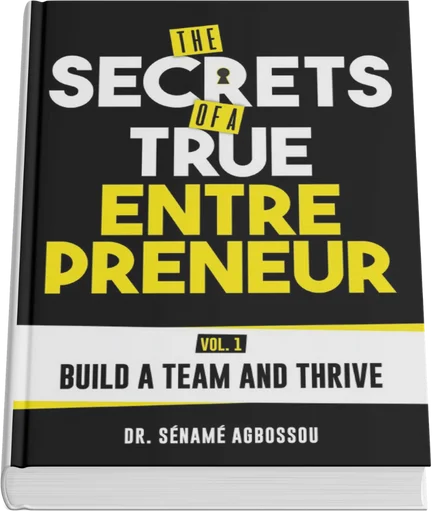 The Secrets of a true Entrepreneur English Cover