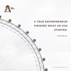 Lire la suite à propos de l’article A True Entrepreneur Completes What He Has Started