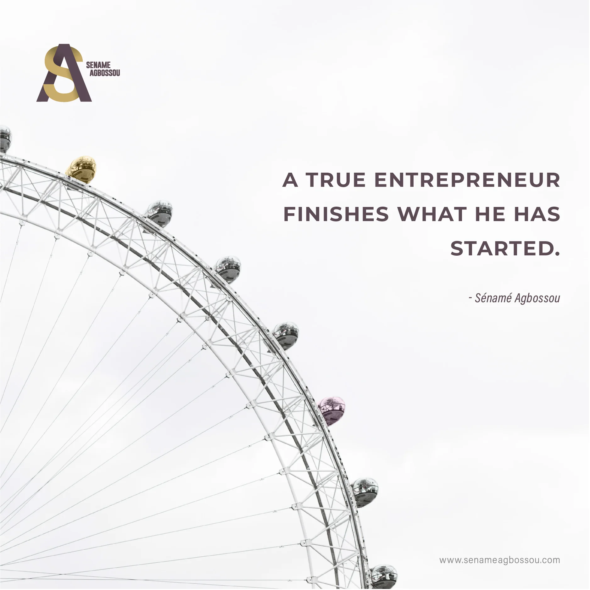 You are currently viewing A True Entrepreneur Completes What He Has Started