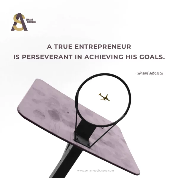 TSTE Perseverant Acheiving his Goal